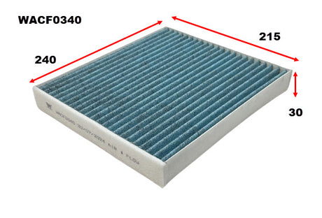 Cabin Filter Bmw/mini Bmw/mini WACF0340 - Wesfil | Universal Auto Spares