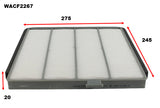 Cabin Filter RCA145P Fits Honda WACF2267 - Wesfil