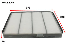 Cabin Filter RCA145P Fits Honda WACF2267 - Wesfil