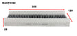 Cabin Filter Fits Ford WACF2392 - Wesfil