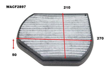 Cabin Filter RCA105P Fits Mercedes WACF2897 - Wesfil
