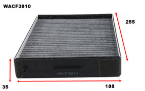 Cabin Filter RCA106P Fits Hyundai WACF3810 - Wesfil
