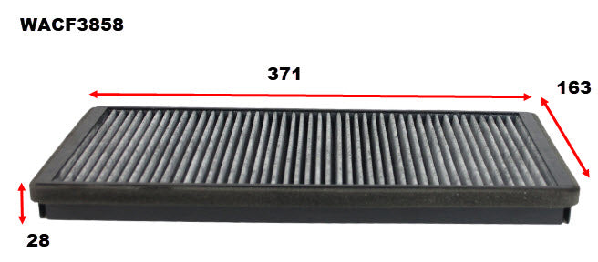 Cabin Filter RCA155C Fits Mercedes WACF3858 - Wesfil