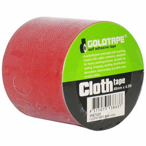 Red Cloth Tape 48mm x 4.5m - GOLDTAPE