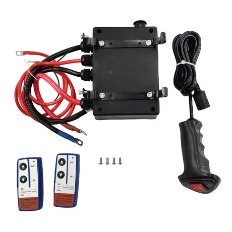 12V Winch Control Box & Wireless Remote 9000 10000 11000 12000 13000 14500lbs - Machter