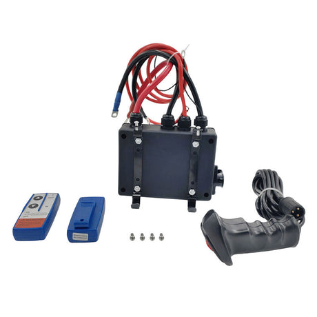 12V Winch Control Box & Wireless Remote 9000 10000 11000 12000 13000 14500lbs - Machter