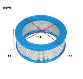 Air Filter Borg Warner Element 131X102 Borg Warner Element 131X102 WBW5 - Wesfil | Universal Auto Spares