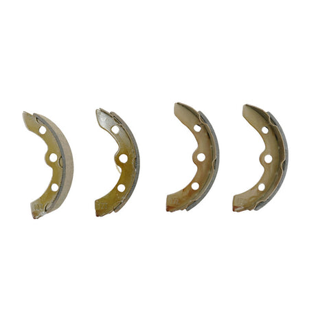 4 Pieces Golf Cart Brake Shoes Fit For Club Car DS 1995-Up Precedent 2004-Up 101823201 27249G01 J55-W2536-00 - Machter