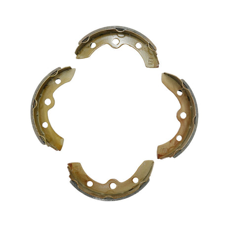 4 Pieces Golf Cart Brake Shoes Fit For Club Car DS 1995-Up Precedent 2004-Up 101823201 27249G01 J55-W2536-00 - Machter