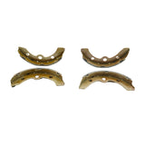 4 Pcs Golf Cart Brake Shoes Fit For Club Car DS 1995-Up Precedent 2004-Up 101823201 27249G01 J55-W2536-00 WCBS-GOLF01 - Machter