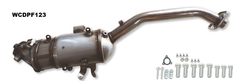 Diesel Particulate Filter (DPF) RPF350 Fits Mitsubishi WCDPF123 - Wesfil