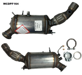 Diesel Particulate Filter Fits BMW WCDPF164 - Wesfil | Universal Auto Spares