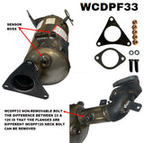 Diesel Particulate Filter (DPF) RPF236 Fits Subaru WCDPF33 - Wesfil