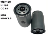 Diesel Fuel Filter Fits Hyundai/Kia WCF129 - Wesfil | Universal Auto Spares