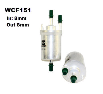 EFI Fuel Filter Z768 Fits Audi/Seat/VW WCF151 - Wesfil