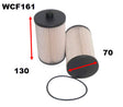 Diesel Fuel Filter R2710P Fits VW WCF161 - Wesfil