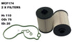 Diesel Fuel Filter R2653P Fits VW WCF174 - Wesfil