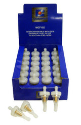 Plastic In-Line Fuel Filter Z676 Mini (6mm) WCF192 - Wesfil
