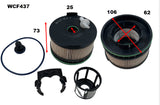 Diesel Fuel Filter Fits Mercedes WCF437 - Wesfil | Universal Auto Spares