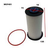 Diesel Fuel Filter Fits Jeep/ram Jeep/ram WCF451 - Wesfil | Universal Auto Spares