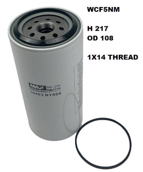Diesel Fuel Filter R120P/Z829 Fits Nissan WCF5NM - Wesfil