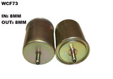 EFI Fuel Filter Z168 with 10mm Pipe WCF73 - Wesfil