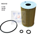 Oil Filter R2701P Fits Audi/Seat/Volkswagen WCO142 - Wesfil | Universal Auto Spares
