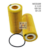 Oil Filter R2748P Fits Audi/Skoda/Volkswagen WCO189 - Wesfil | Universal Auto Spares
