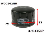 Oil Filter Fits BMW WCO262NM - Wesfil | Universal Auto Spares