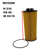 Oil Filter R2933P Fits Mitsubishi WCO288 - Wesfil | Universal Auto Spares