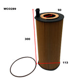 Oil Filter Fits Mitsubishi WCO289 - Wesfil | Universal Auto Spares