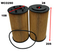 Oil Filter Fits Nissan WCO290 - Wesfil | Universal Auto Spares