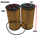 Oil Filter Fits Nissan WCO290 - Wesfil | Universal Auto Spares