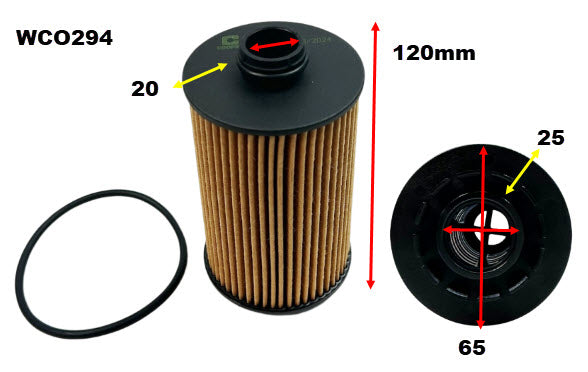 Oil Filter R2969P Fits GWM WCO294 - Wesfil | Universal Auto Spares