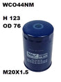 Oil Filter Fits Porsche WCO44NM - Wesfil | Universal Auto Spares