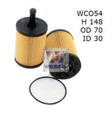 Oil Filter R2615P Fits Volkswagen WCO54 - Wesfil | Universal Auto Spares