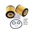 Oil Filter R2635P/R2624P Fits BMW WCO7 - Wesfil | Universal Auto Spares