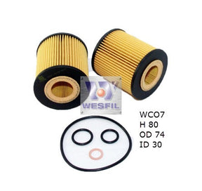 Oil Filter R2635P/R2624P Fits BMW WCO7 - Wesfil | Universal Auto Spares
