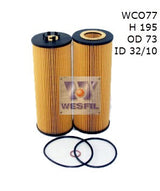 Oil Filter R2649P Fits Volkswagen WCO77 - Wesfil | Universal Auto Spares