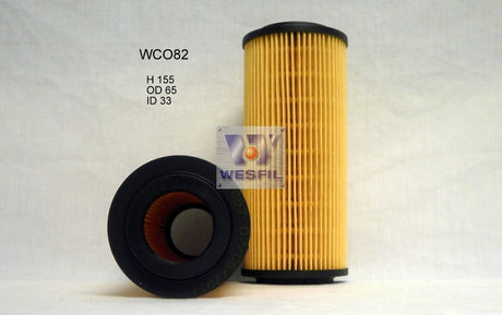 Oil Filter R2636P Fits BMW WCO82 - Wesfil | Universal Auto Spares
