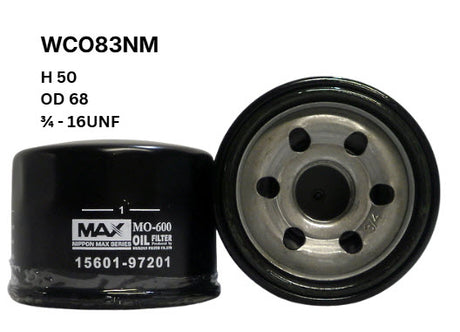 Oil Filter Fits Daihatsu WCO83NM - Wesfil