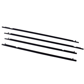 4 Pcs Window Door Belt Weather Strips Fit For Honda Civic 2006-2011 Weatherstrip Black WDS-HD002 - Machter