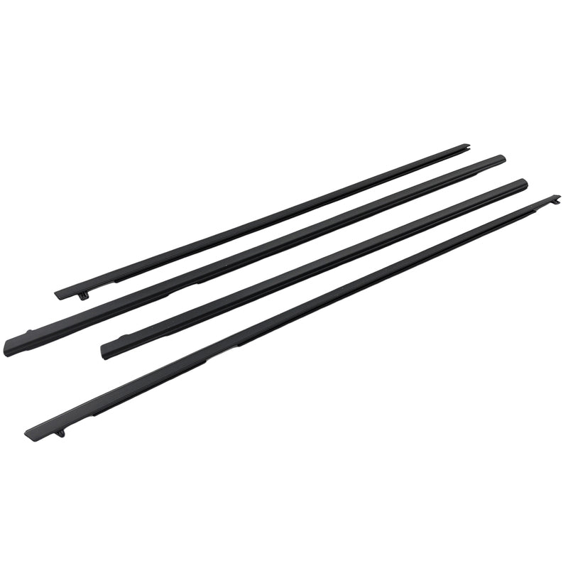 4Pcs Black Door Window Belt Mould Set Fit For Holden Commodore VE VF Sedan WDS-HLN004 - Machter