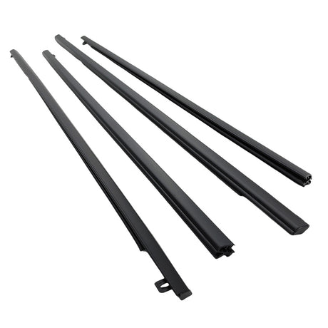 4Pieces Black Door Window Belt Mould Set Fit For Holden Commodore VE VF Sedan - Machter
