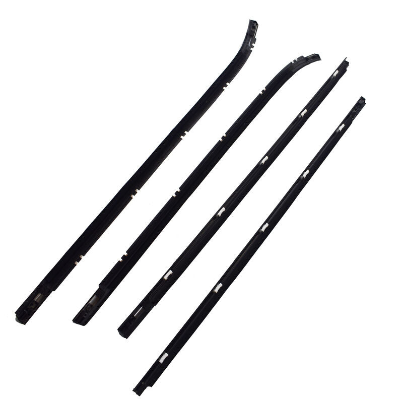 4 Pcs Weather Strip Window Moulding Trim Seal Belt Fit For Hyundai I30 FD Hatch 2007-2012 WDS-HY002 - Machter