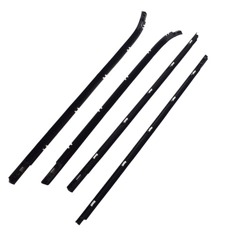 4 Pieces Weather Strip Window Moulding Trim Seal Belt Fit For Hyundai I30 FD Hatch 2007-2012 - Machter
