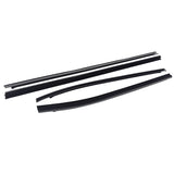 4 x Weatherstrips Rubber Window Seals Fit For Isuzu Dmax 2012-2018 WDS-IS001 - Machter