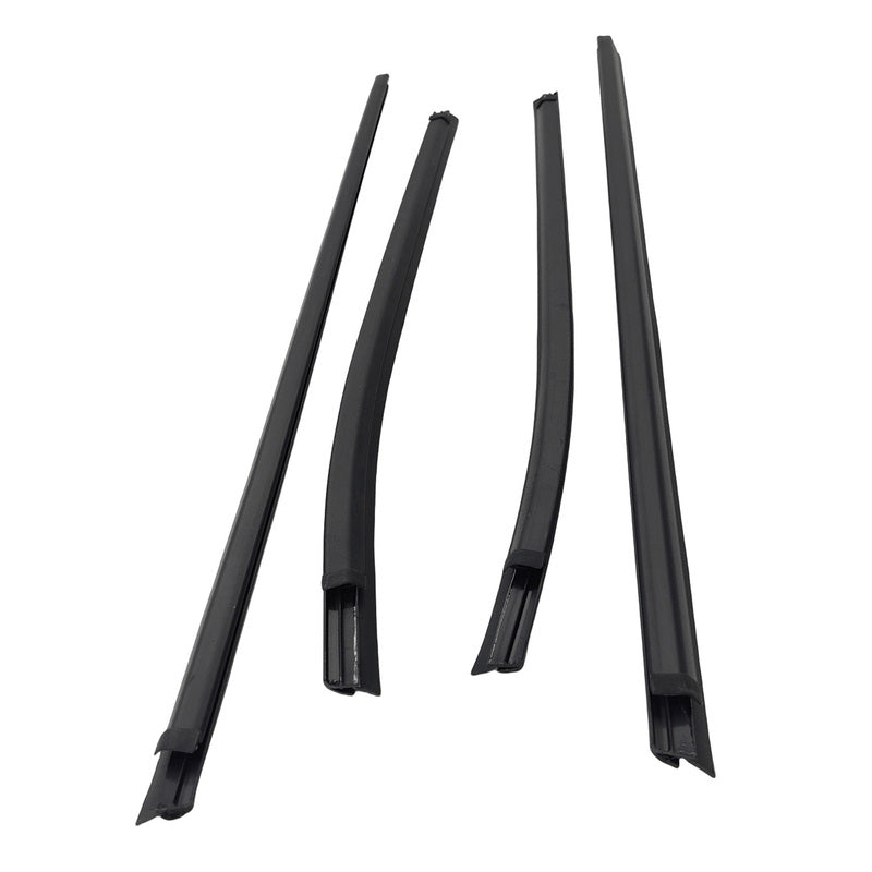 4 x Weatherstrips Rubber Window Seals Fit For Isuzu Dmax 2012-2018 WDS-IS001 - Machter