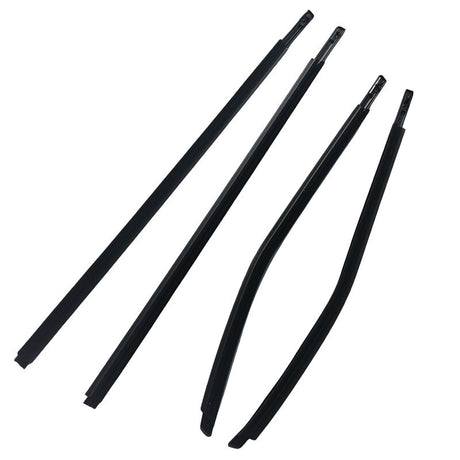 4 Pieces Outer Door Weather Window Rubber Seal Fit For LDV T60 2017-ON - Machter