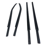 4 Pcs Outer Door Weather Window Rubber Seal Fit For LDV T60 2017-ON WDS-LDV001 - Machter